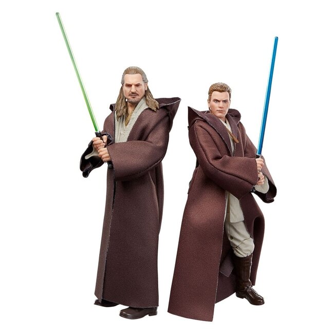 Star Wars Episode I Black Series Actionfiguren 3er-Pack Qui-Gon Jinn, Darth Maul, Obi-Wan Kenobi 15 cm