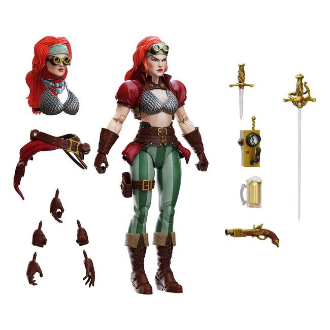 Epic H.A.C.K.S. Action Figure 1/12 Red Sonja Steampunk