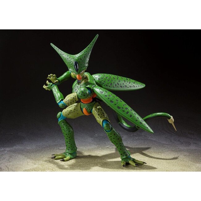Dragonball Z SH Figuarts Actionfigur Cell First Form Neuauflage 17 cm