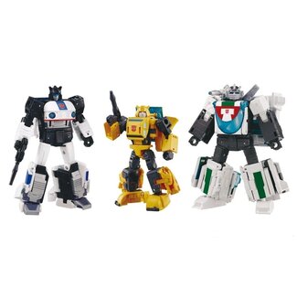 Takara Tomy Transformers Dramatic Capture Series Action Figure 3-Pack Cybertron Chase