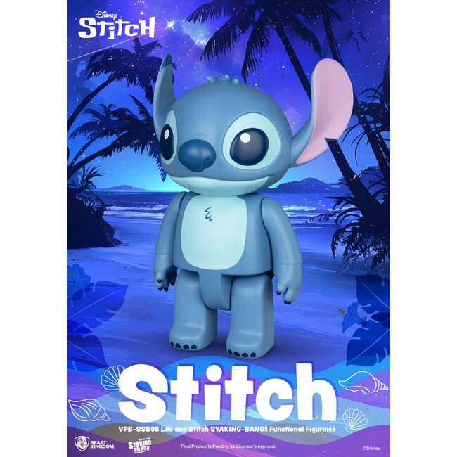 Lilo & Stitch Syaing Bang Vinyl Bank Stitch 30 cm