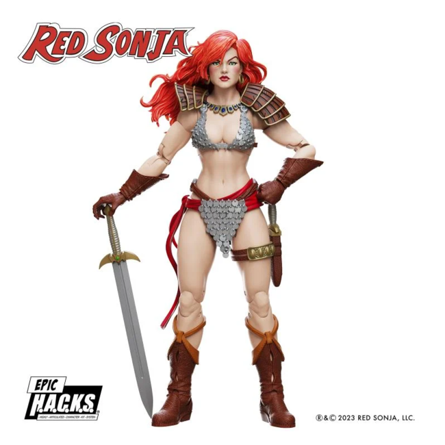Red Sonja Epic H.A.C.K.S. Action Figure Red Sonja