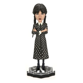 NECA  Wednesday Head Knocker Bobble-Head Wednesday Addams 21 cm