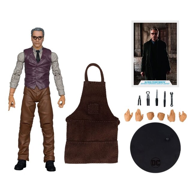 Batman v Superman: Dawn of Justice DC Multiverse Action Figure Alfred Pennyworth 18 cm
