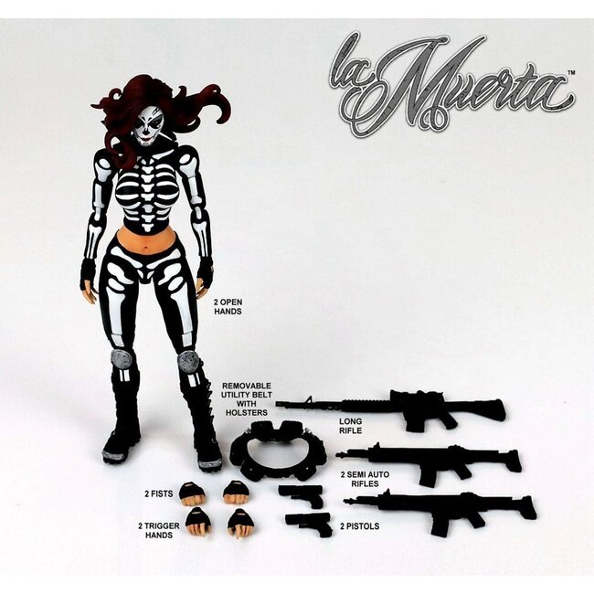 La Muerta Executive Replica Action Figure 1/12 La Muerta 15 cm