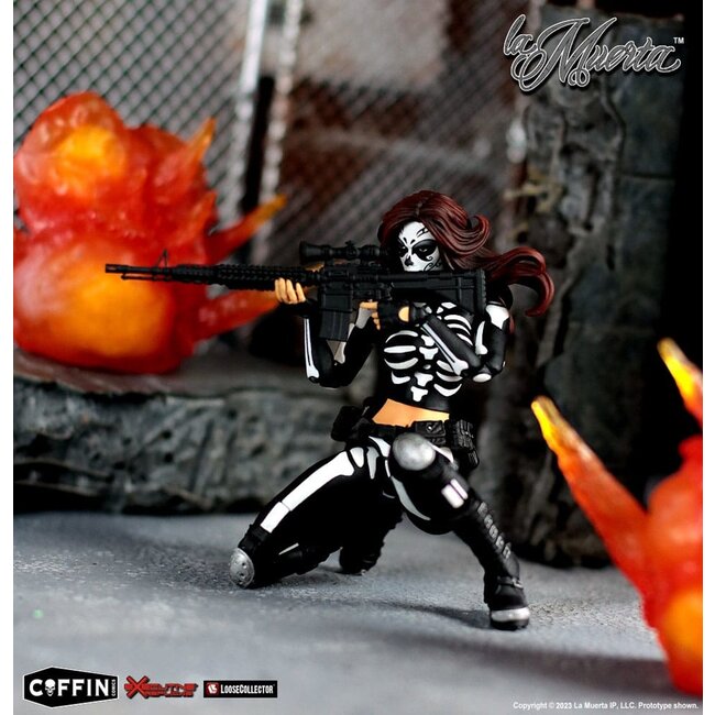 La Muerta Executive Replica Actionfigur 1/12 La Muerta 15 cm