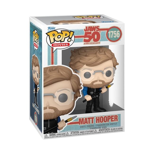 Der weiße Hai POP! Rocks Vinyl Figur Matt Hooper 9 cm