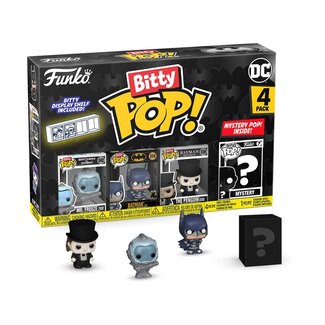 Funko Batman 85th Anniversary Bitty POP! Vinyl Figure 4-Pack Freeze 2,5 cm