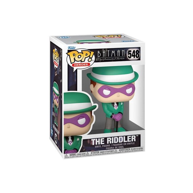 Batman: The Animated Series POP! Heroes Vinyl Der Riddler 9 cm