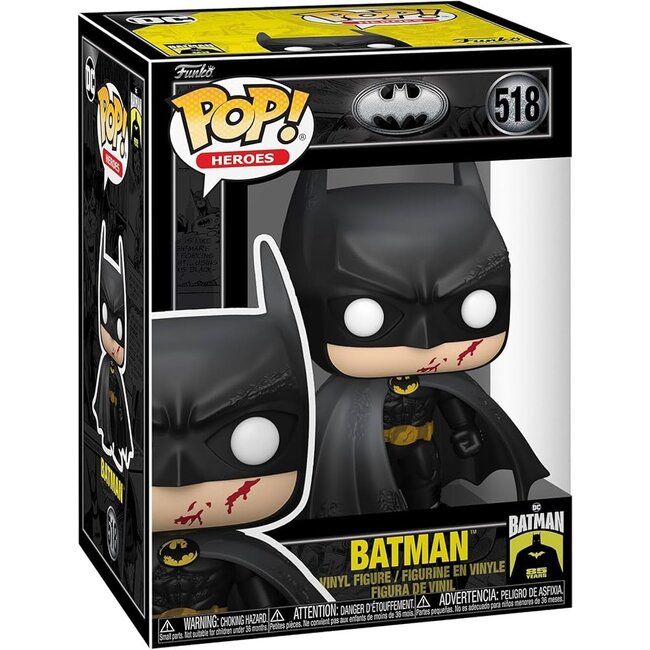 Batman 85th Anniversary POP! Movies Vinyl Figure Batman 9 cm
