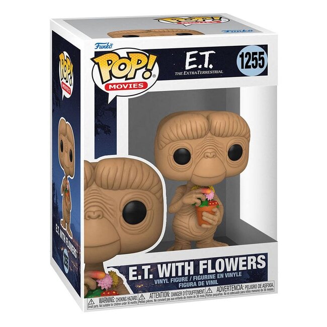 ET der Außerirdische POP! Vinyl Figur ET mit Blumen 9 cm