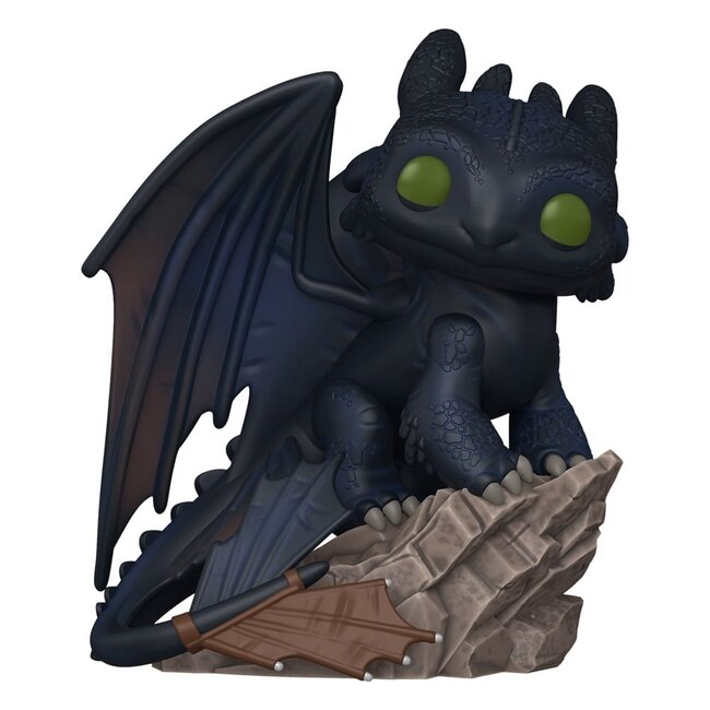 Funko Drachenzähmen leicht gemacht LAM POP! Deluxe Vinylfigur Ohnezahn 16 cm