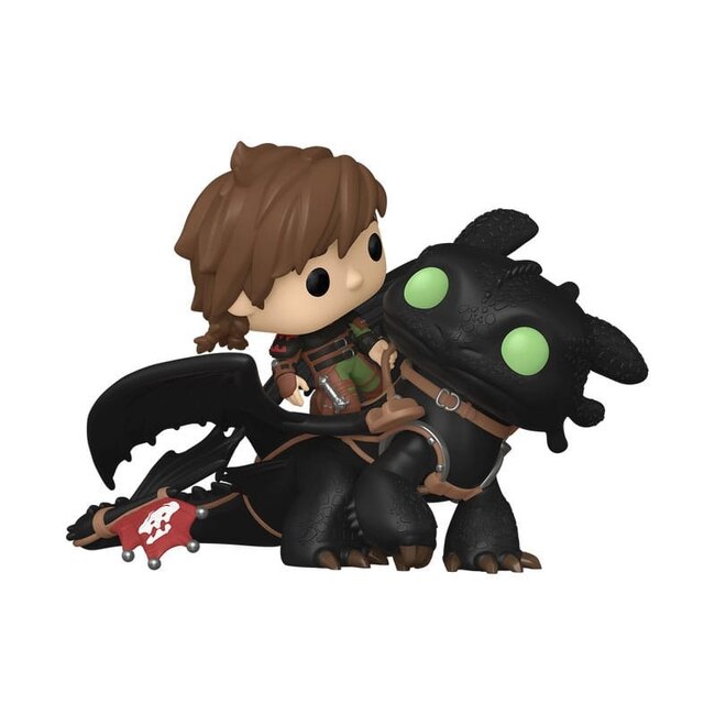 Funko Drachenzähmen leicht gemacht POP! Rides Deluxe Vinyl Hicks mit Ohnezahn 9 cm