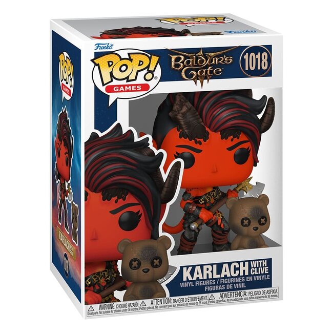 Baldur's Gate POP! & Buddy Vinyl Figur Karlach & Clive 9 cm
