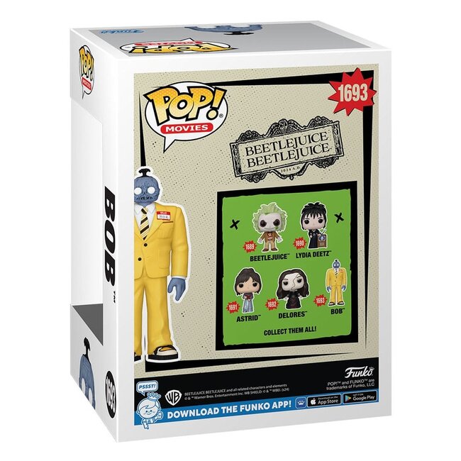 Beetlejuice 2 POP! Movies Vinyl Figur Bob 9 cm
