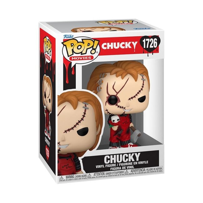 Chucky's Child's Play Valentines POP! Disney Vinyl Figur Chucky 9 cm