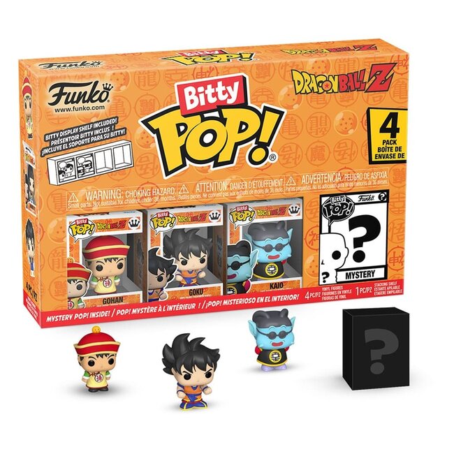 Funko Dragon Ball Bitty POP! Vinyl Figure 4-Pack Series 1 2.5 cm