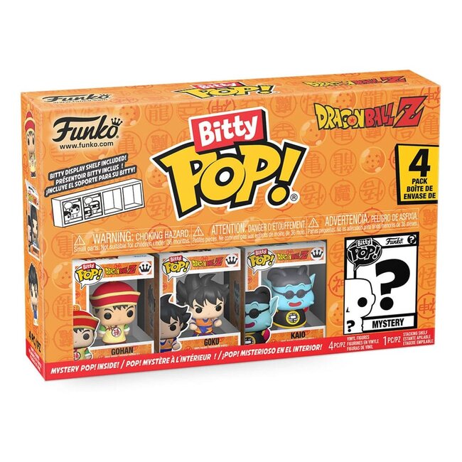 Dragon Ball Bitty POP! Vinyl Figure 4-Pack Series 1 2.5 cm