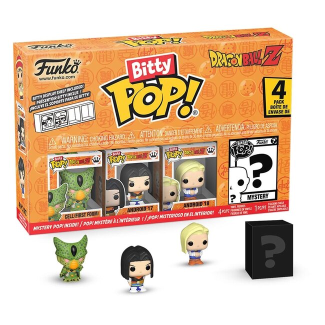 Funko Dragon Ball Bitty POP! Vinyl Figure 4-Pack Series 2 2,5 cm