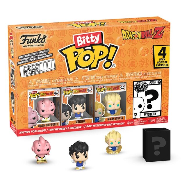 Funko Dragon Ball Bitty POP! Vinyl Figure 4-Pack Series 3 2,5 cm