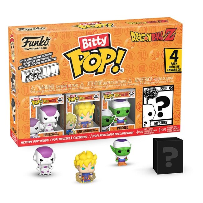 Funko Dragon Ball Bitty POP! Vinyl Figure 4-Pack Series 4 2,5 cm