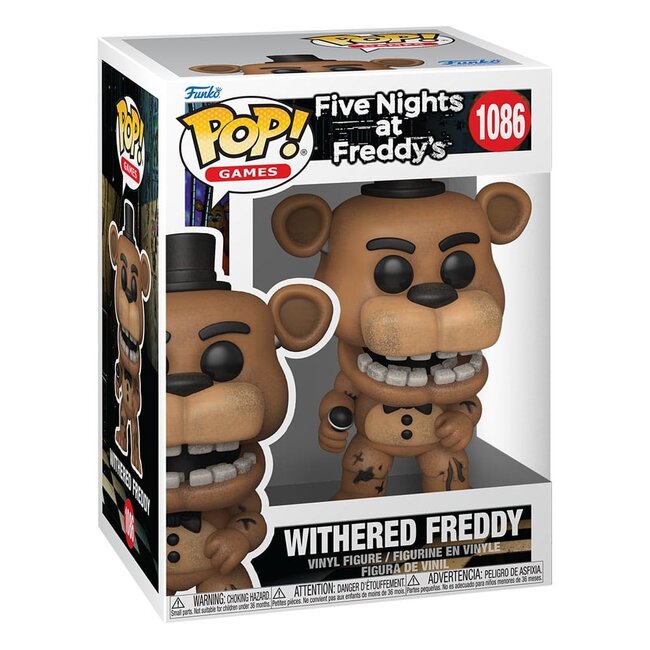Five Nights at Freddy's POP! Vinylfigur Withered Freddy 9 cm