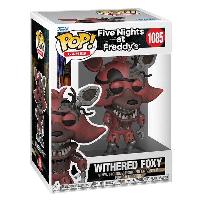 Five Nights at Freddy's POP! Vinylfigur Withered Foxy 9 cm