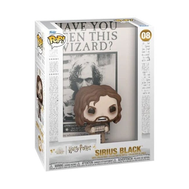Harry Potter POP! Comic Cover Vinyl Figuur Poster met Sirius Zwart 9 cm