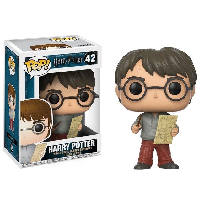 Harry Potter POP! Movies Vinylfigur Harry Potter mit Karte des Rumtreibers 9 cm