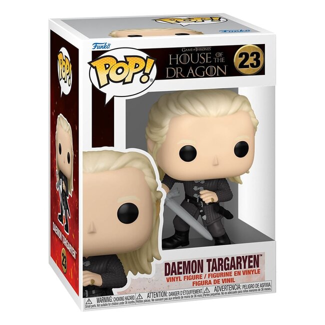 House of the Dragon POP! TV Vinylfigur Daemon Targaryen 9 cm