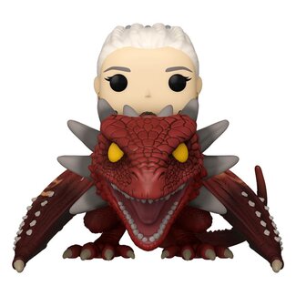 Funko House of the Dragon POP! Rides Deluxe Vinyl Rhaenys Targaryen with Meleys 9 cm