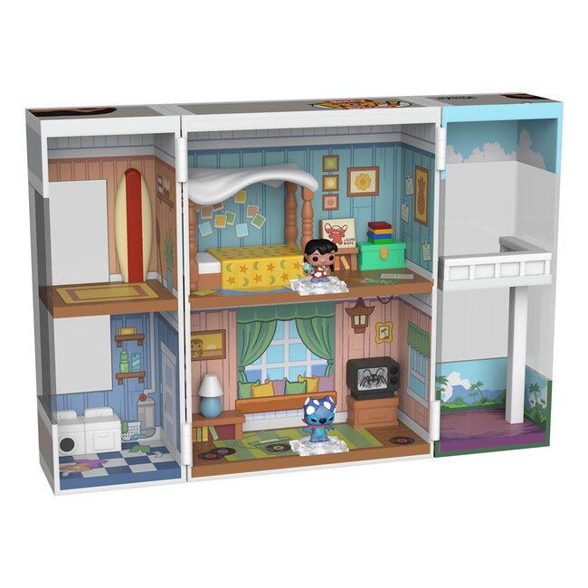 Lilo & Stitch Bitty POP! Boxes Vinyl Figuur Lilo's Huis - The Movie Store