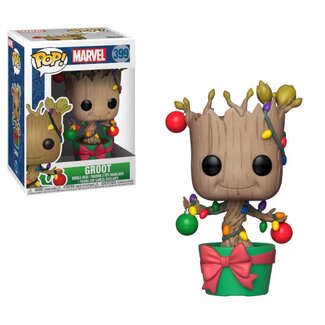 Funko Marvel Comics POP! Marvel Holiday Vinyl Bobble-Head Groot (Lights & Ornaments) 9 cm Funko Marvel Comics POP! Marvel Holiday Vinyl Bobble-Head Groot (Lights & Ornaments) 9 cm