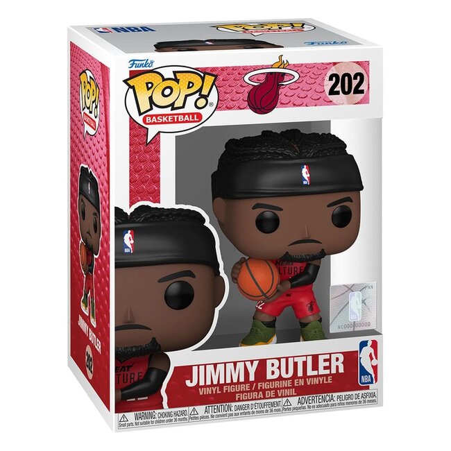 NBA Legends POP! Sports Vinyl Figuur Heat - Jimmy Butler (CE 24) 9 cm