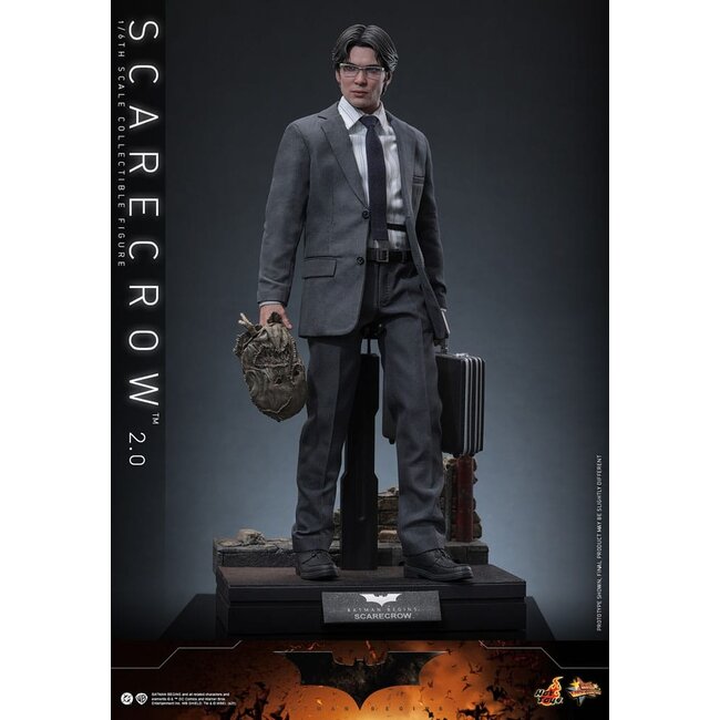 Batman Begins Movie Masterpiece Action Figure 1/6 Scarecrow 2.0 30 cm
