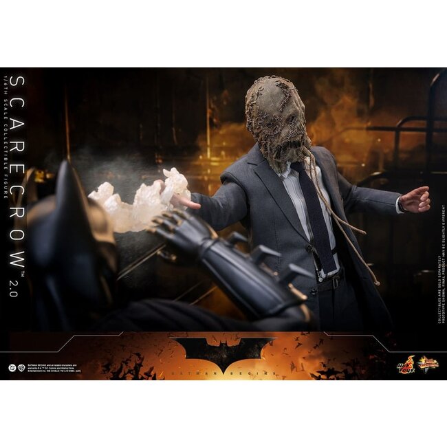 Batman Begins Movie Masterpiece Actionfigur 1/6 Scarecrow 2.0 30 cm