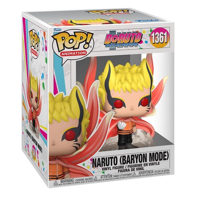 Boruto – Naruto Next Generations Super Sized POP! Vinylfigur Baryon Naruto 15 cm