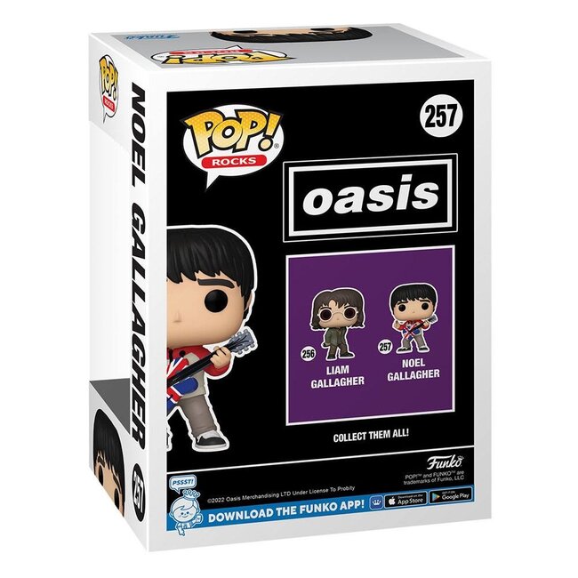 Oasis POP! Rocks Vinylfigur Noel Gallagher 9 cm