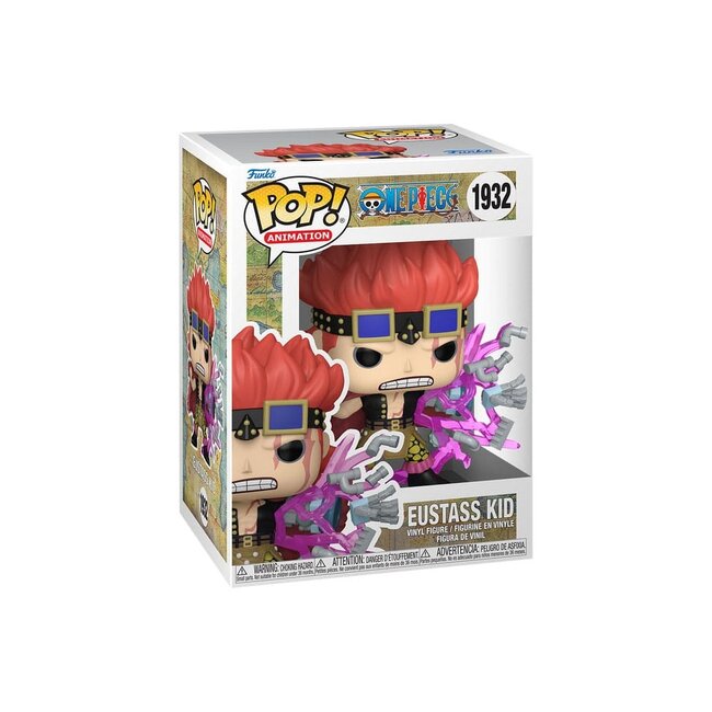 One Piece POP! Animation Vinylfigur Eustass Kid (Awakening) 9 cm