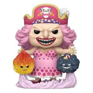 Funko One Piece Super Sized POP! Animation Vinylfigur Big Mom mit Homies 15 cm