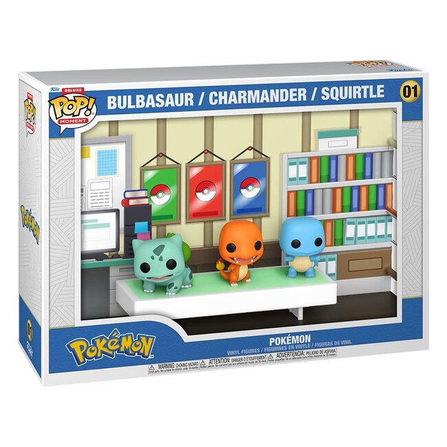 Pokemon POP Moments Deluxe Vinylfiguren Pokemon - Starter