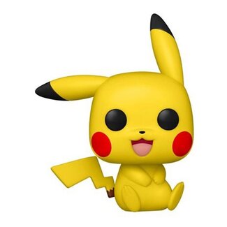 Funko Pokémon POP! Games Vinylfigur Pikachu sitzend 9 cm