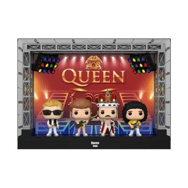 Funko Queen POP Moments Deluxe Vinylfiguren 4er-Pack Wembley-Stadion