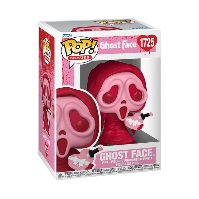 Scream Valentines POP! Vinyl Figur Ghostface 9 cm