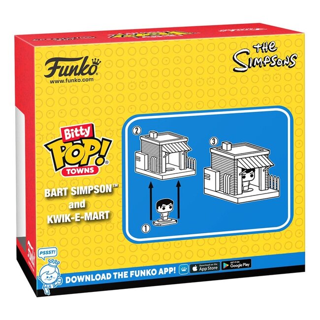 Simpsons Bitty POP! Town Vinylfigur Kwik-E-Mart