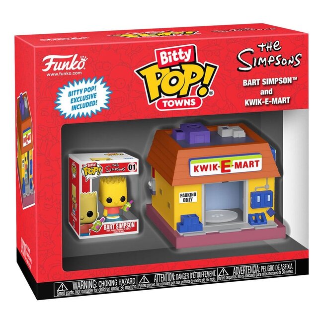 Simpsons Bitty POP! Town Vinylfigur Kwik-E-Mart