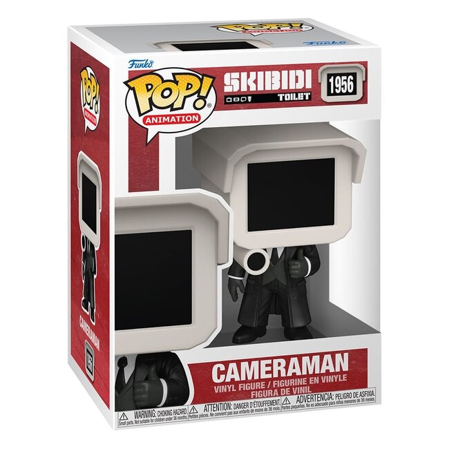 Skibidi Toilet POP! Rocks Vinylfigur Kameramann 9 cm