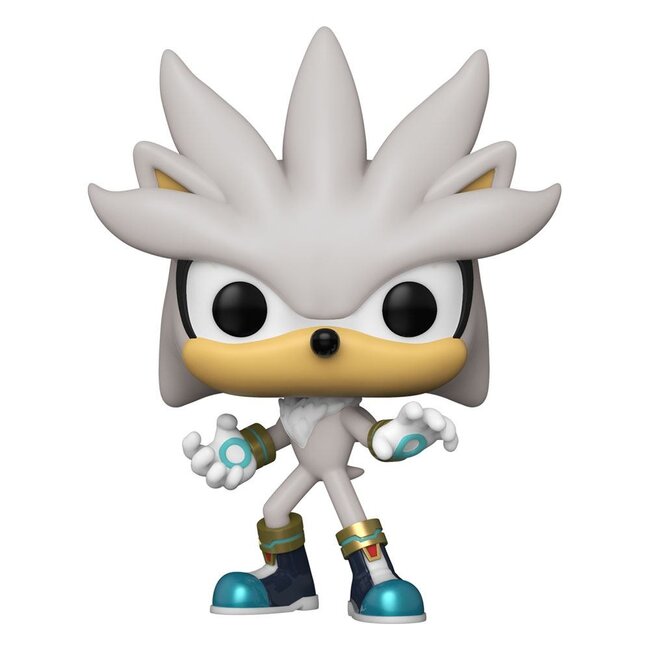 Funko Sonic the Hedgehog POP! Games Vinyl Figure Sonic 30th - Silver the Hedgehog 9 cm