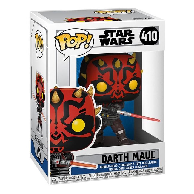 Star Wars: Clone Wars POP! Star Wars Vinylfigur Darth Maul 9 cm