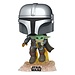 Funko Star Wars The Mandalorian POP! TV Vinylfigur Mando Flying mit Jetpack 9 cm